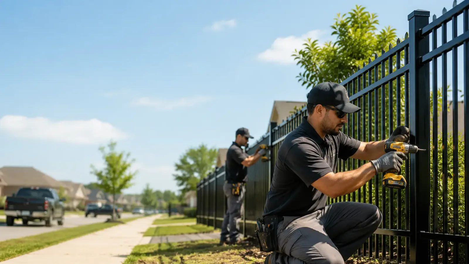 Metal Fence Installation in Mount Savage, MD